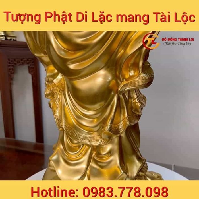 Tượng Phật Di Lặc Dát Vàng 24k đẹp Sắc Nét - Đồ Đồng Thành Lợi.mp4_20220921_120446.611