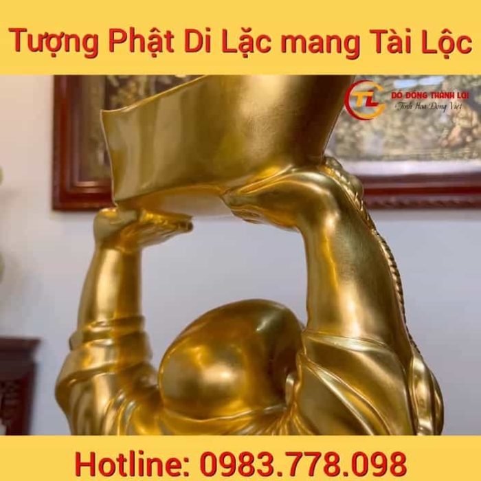 Tượng Phật Di Lặc Dát Vàng 24k đẹp Sắc Nét - Đồ Đồng Thành Lợi.mp4_20220921_120443.633
